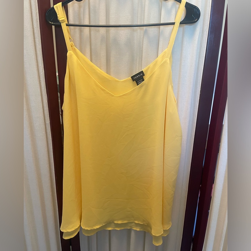 Torrid 1 Sophie Chiffon Double Layer Swing Cami - image 3